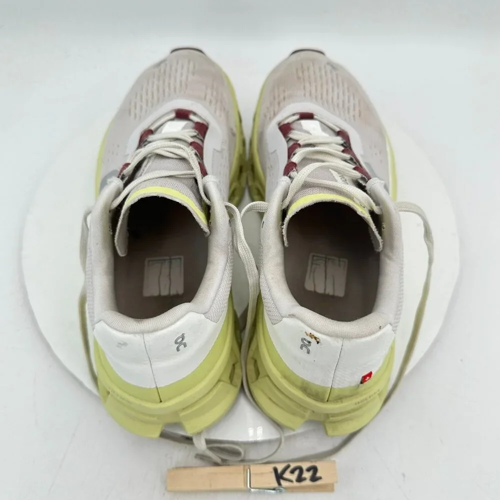 On Cloudmonster Swiss Engineering Women Sz 10 61.97783 Frost Acacia Running Shoe - Picture 9 of 13